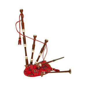 Rose Wood Tartan Custom Made <b>Bagpipe</b>-Premium Quality OEM/ODM Service All Colors & Sizes Available - Product Image 1