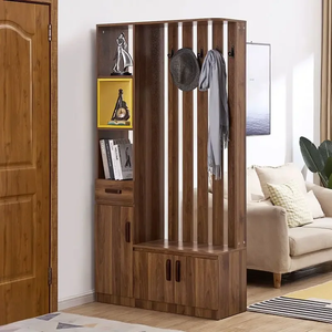 Meuble d'entrée moderne et minimaliste, écran de séparation pour porte d'entrée, meuble à vin pour salon, meuble à chaussures pour couloir, meuble de rangement polyvalent - Product Image 5