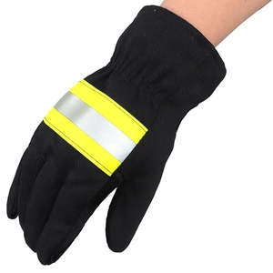Fire Fighting <b>Gloves</b> for Firefighter Flame Retardant Environmental Protection Fireman <b>Gloves</b> - Product Image 5