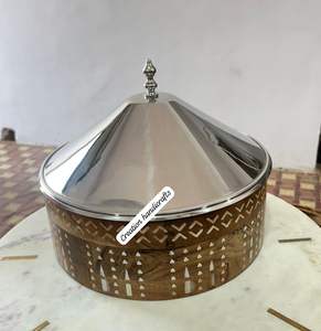 ถาดอุ่นอาหารสุดหรูทำจากโลหะสำหรับอุ่นอาหารและอุ่นอาหารสำหรับใช้ในบ้านและโรงแรม - Product Image 6