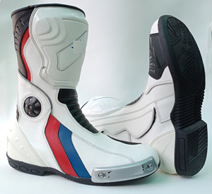 Handmade Motorbike <b>Boots</b> Men Racing Leather Shoes Cowhide Leather <b>Boots</b> Racing <b>Boots</b> For Men - Product Image 1