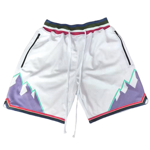 Pantalones Cortos Deportivos Personalizados Unisex 2026, de Una Sola Capa, Malla Premium, para Entrenamiento, con Gráficos Sublimados, para Baloncesto, 100% Poliéster, de Secado Rápido - Product Image 1