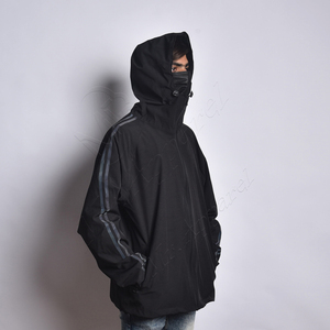 Chaqueta cortavientos personalizada para hombre con la última Chaqueta ligera de invierno para exteriores de calle alta, chaqueta Softshell de invierno de poliéster - Product Image 2