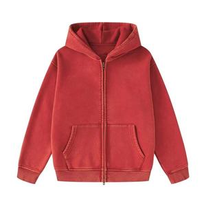 Unisex Top Clothing Manufacturer Zipper <b>Hoodie</b> Oversized Winter Heavyweight Acid Washed Custom Design <b>Zip</b> <b>up</b> <b>Hoodie</b> for Men's - Product Image 4