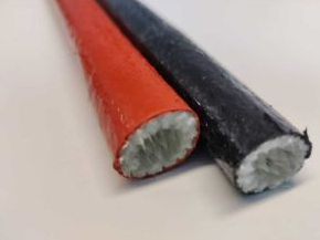 Manchon en fibre de verre en caoutchouc de silicone résistant au feu, tube en fibre de verre recouvert de caoutchouc de silicone pour la protection contre la chaleur - Product Image 4