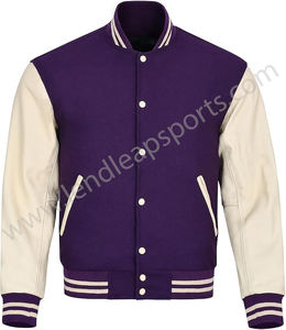 Veste Versity personnalisée en cuir noir pour hommes fabricant en vrac 4xl Bomber Plus Size Varisty Jacket - Product Image 5