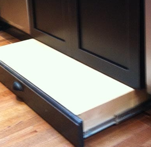 Taburete de madera maciza (con función de apoyo para los pies integrada) - Product Image 6