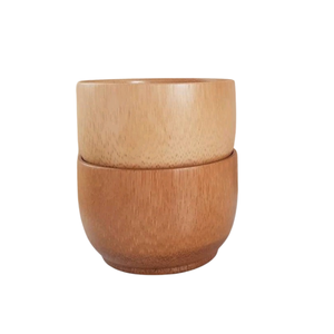 Taza de bambú reutilizable con marca personalizada, ideal para cafeterías, restaurantes y campañas promocionales - Product Image 4