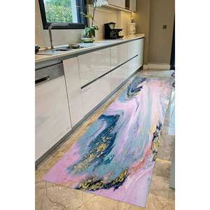 Printed Rug: Alcohol Ink Rug, <b>Car</b> <b>Mat</b> Rugs, Modern Marble Rugs,Velvet Rug - Product Image 3