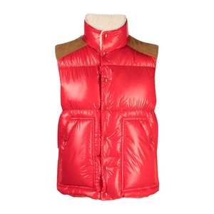 Vestes matelassées décontractées en toile pour hommes, écologiques, coupe-vent, pour l'hiver, avec logo personnalisé, vente en gros - Product Image 1