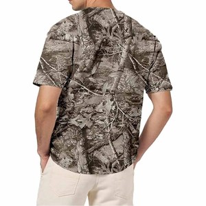 Camisetas para hombre con cuello vestido transpirable manga completa verano hombres 2025 camisetas stock a granel ropa para hombre 100% algodón - Product Image 6
