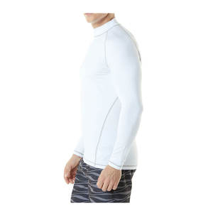 Mejor calidad adultos manga larga Rash Guard hombres MMA entrenamiento ropa deportiva Jogging Wear ropa para correr al por mayor - Product Image 5