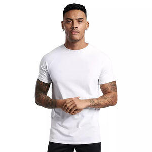 Fabricant professionnel hommes O cou T-Shirts à manches longues haute qualité vêtements de sport décontractés été Fitness t-shirt pour hommes - Product Image 6