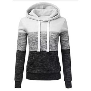 Sweat à capuche d'hiver coupe-vent surdimensionné personnalisé pour femme, en molleton 100 % coton, avec logo frontal, éco-responsable et de qualité supérieure - Product Image 2