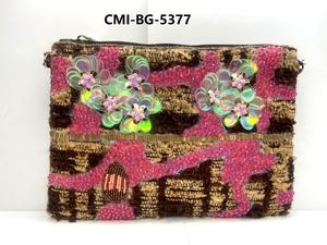 Sacs à provisions indiens en jute faits à la main de meilleure qualité pour femmes Design exclusif Dernière collection exclusive de matériaux en toile à la mode - Product Image 5