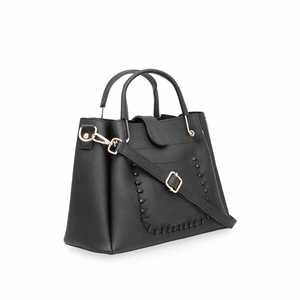 <b>Black</b> Formal P53395 <b>Hand</b> <b>Bag</b> Stylish Shopping <b>Bag</b> - Product Image 2
