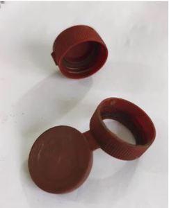 Tapas Redondas Rojas de Cuello Corto de Alta Calidad a Precio Económico, 26 mm de Diámetro, 1.5 GRM, de Proveedor de la India - Product Image 4