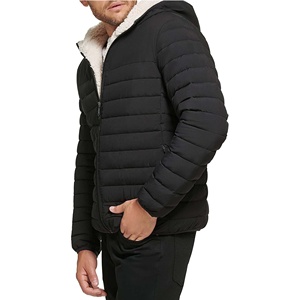 OEM Logo Casual 3-en-1 a prueba de viento y chaqueta impermeable para los hombres 100% algodón lona ropa de invierno al aire libre con capucha - Product Image 3