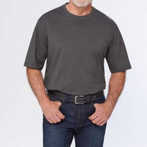 Camiseta de cuello redondo para hombre personalizada de fabricación OEM | Algodón suave, disponible en varios colores - Product Image 5