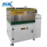 Máquina Pulidora y Esmeriladora de Bordes de Vidrio para Espejos Retrovisores CNC Mini de 450*450 mm