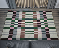 Tapis noué à la main de haute qualité tapis Bhadohi tapis en laine naturelle tapis népalais et ensembles tapis de sol tapis Soumak à vendre