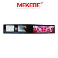 MEKEDE Écran tactile 24 pouces Système Android Car-play Autoradio pour BWM Série 5 F10 CIC NBT Prise en charge de la fonction 360