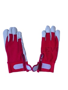 Custom High Quality Customized Sheep Leather Mechanics Industrial Multi Purpose Leather Working Safety <b>Gloves</b> - Product Image 1
