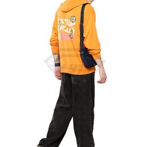 เสื้อฮู้ดทรงหลวมโอเวอร์ไซส์ของผู้ชายเสื้อสวมหัวทรงหลวมโอเวอร์ไซส์ออกแบบได้ตามต้องการ - Product Image 4