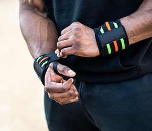 Poignets en néoprène sur mesure pour l'entraînement Gym Musculation Powerlifting Haltérophilie Poignet Attelle Soutien Blessure - Product Image 4