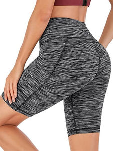 Shorts de sport de Fitness taille haute pour femmes Sexy Butt Compression Scrunch Back Respirant Seamless Workout Yoga Shorts Nouveau produit - Product Image 2