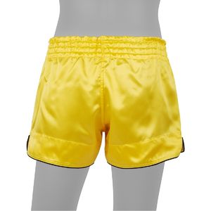 2025 nuevos pantalones cortos de Muay Thai hechos a medida de alta calidad con diseño elástico impreso para uso profesional en gimnasio de boxeo - Product Image 3
