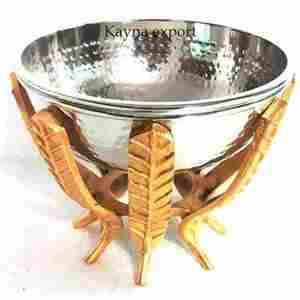 Tazón Decorativo de Acero Inoxidable Dorado Pulido, Moderno, de Lujo, Ecológico, para Servir en Fiestas, para Chocolate, Dulces, Frutos Secos, Restaurante - Product Image 4