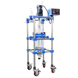 Attrezzatura per miele 5L 10L 20L 30L 50L 100L 200L bioreattore in giacimento borosilicato 3.3 reattore in vetro - Product Image 4