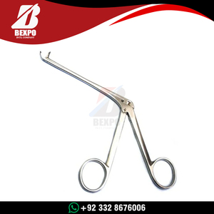 Blakesley Wilde Nasal Forceps 11 cm 45 Degree Upturned Stainless Steel Manual ENT Surgical Instrument <b>Precision</b> <b>Tool</b> - Product Image 2