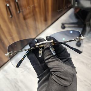 Lunettes de soleil de luxe en diamant moissanite de formes rectangulaires personnalisées Dernières tendances Style Hip Hop en direct des fournisseurs indiens - Product Image 2