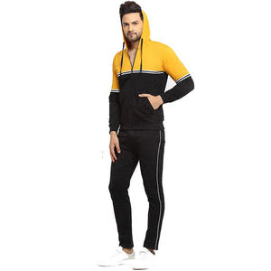 Direct Factory Rate Double Panel Men's <b>Zip</b> <b>Up</b> Tracksuits Windproof Eco-Friendly Two Piece Tracksuit For Men - Product Image 4