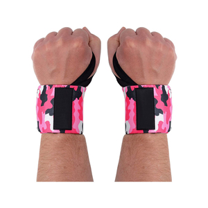 Couvre-mains de boxe personnalisé OEM pour l'haltérophilie Couvre-poignets de fitness de haute qualité de couleur unie avec logo personnalisable - Product Image 3