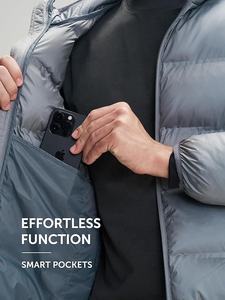 แจ็คเก็ตพัฟเฟอร์บุผ้านวมสำหรับผู้ชาย ปักโลโก้ได้ตามต้องการ สำหรับฤดูหนาว มีซิป ระบายอากาศ กันน้ำ กันลม เหมาะสำหรับกิจกรรมกลางแจ้ง - Product Image 6