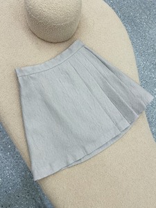 กระโปรงสั้นสำหรับผู้หญิงกระโปรงพลีทผ้าเรยอน79% 17% ไนลอน4% โพลีกระโปรงสั้นสำหรับเสื้อผ้าผู้หญิงสีขาวมดเวียดนาม - Product Image 2