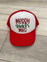 Casquettes de camionneur en mousse de Noël personnalisées impression patch de broderie Logo bord de corde hommes femmes publicité extérieure de marchandises en gros ODM
