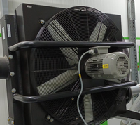 Radiador de Tubo Aletado Refrigerado por Aire con Postenfriador de Compresor, Diseño de 16 Bares para Enfriamiento de Compresores de Aire Industriales