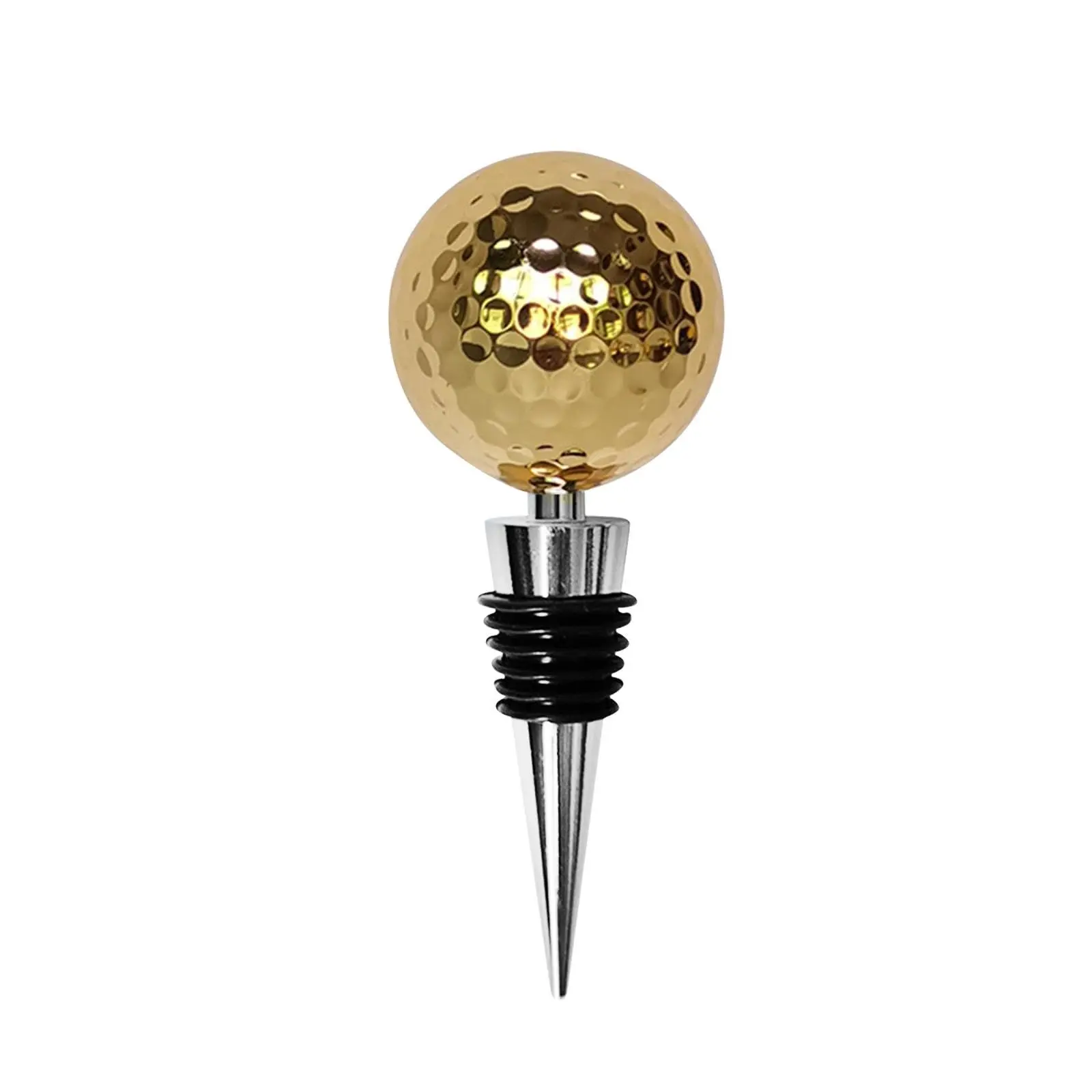 Nieuwste Ontwerp Messing Golfbal Fles Stopper Met Premium Kwaliteit Bierfles Stopper Voor Thuis Hotel Restaurant Gebruik