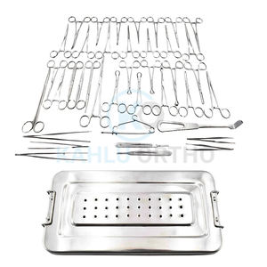 ชุดเครื่องมือผ่าตัดไส้ติ่งและไส้เลื่อน74ชิ้นเครื่องมือทางการแพทย์ - Product Image 1