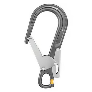 Conector Abierto de 110 mm, Mosquetón Doble de Aluminio con Cierre Automático, Capacidad de 23 KN, Estándar EN362, Aleación de Magnesio, Longitud de 110 mm - Product Image 1
