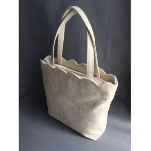 Sac fourre-tout en coton biologique réutilisable de grande capacité, sac de shopping en filet écologique pour les légumes, les épiceries et les colis - Product Image 1