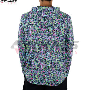 2023 Oem Design Sublimation Impression Hommes Floral Mode Hiver Streetwear Sweat À Capuche Surdimensionné Numérique Imprimé Unisexe Hoodies - Product Image 2