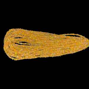 Pépites brutes d'opale éthiopienne orange pépites non coupées perles brin opale de feu naturelle pour bijoux faits à la main collier Bracelet Design - Product Image 3