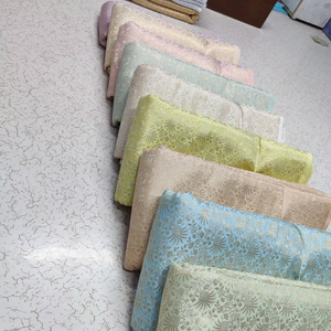 Tela de brocado Jacquard étnico para boda india, textil tradicional bordado para niños, conjuntos de Kurta, Lehengas, ropa OEM a granel - Product Image 1