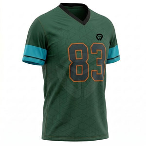Maillot de football américain style urbain, tissu léger, design respirant, coupe confortable, idéal pour l'entraînement et les sports - Product Image 2