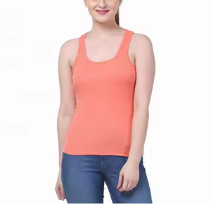 Camiseta sin mangas de gimnasio de talla grande para mujer, tela de punto duradera, diseño liso de Bangladesh a la venta. - Product Image 1